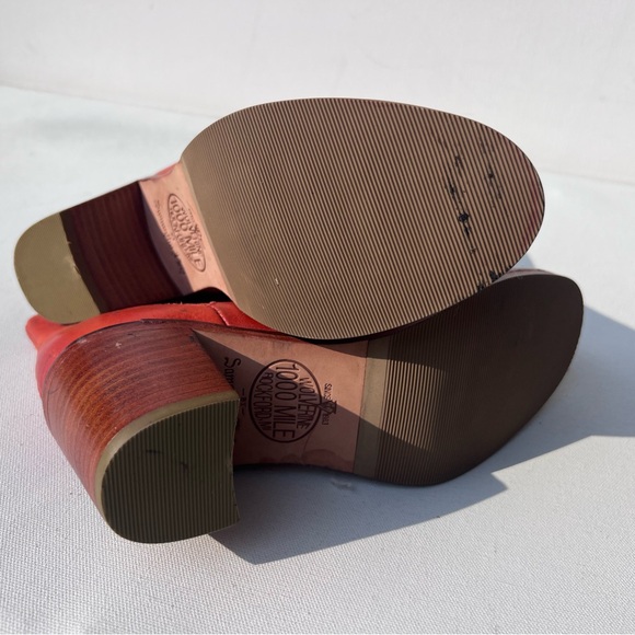 Wolverine Samantha Pleet 1000 mile Arc ankle boot 35 5 Marmalade leather - Picture 7 of 7